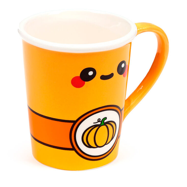 Taza con tapa de Calabaza Foodiemals Latte 325ml PUCKATOR