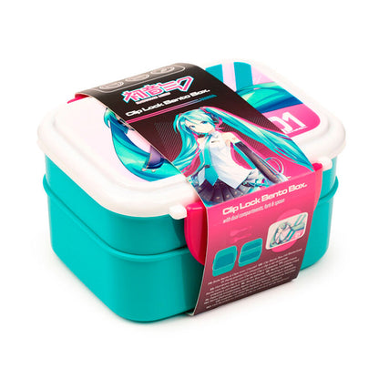 Sandwichera + cubiertos Hatsune Miku PUCKATOR