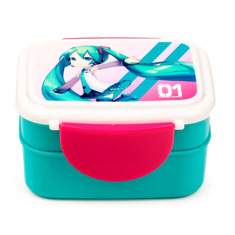 Sandwichera + cubiertos Hatsune Miku PUCKATOR