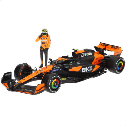 Coche Mclaren Norris MCL38 F1 metal BURAGO