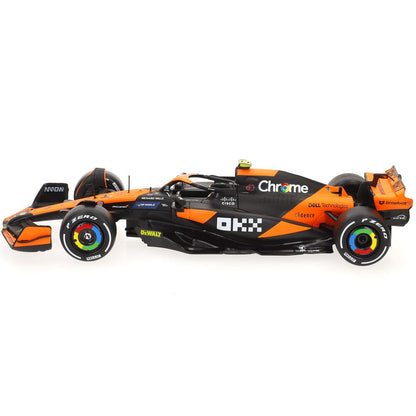 Coche Mclaren Norris MCL38 F1 metal BURAGO
