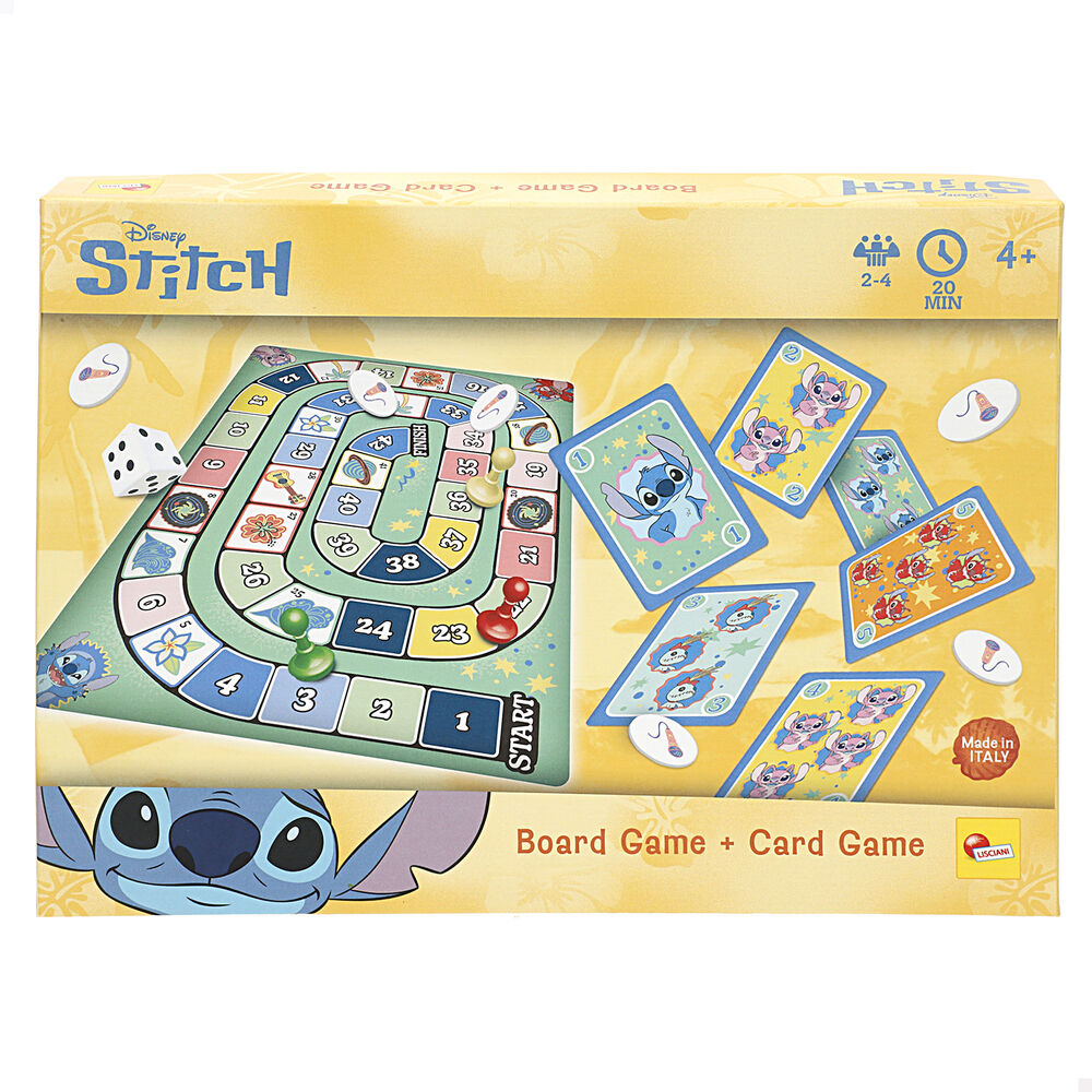 Juego 2 en 1 Stitch Disney LISCIANI