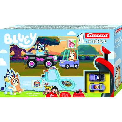 Circuito carreras Bluey & Bingo Let's Go Bluey CARRERA