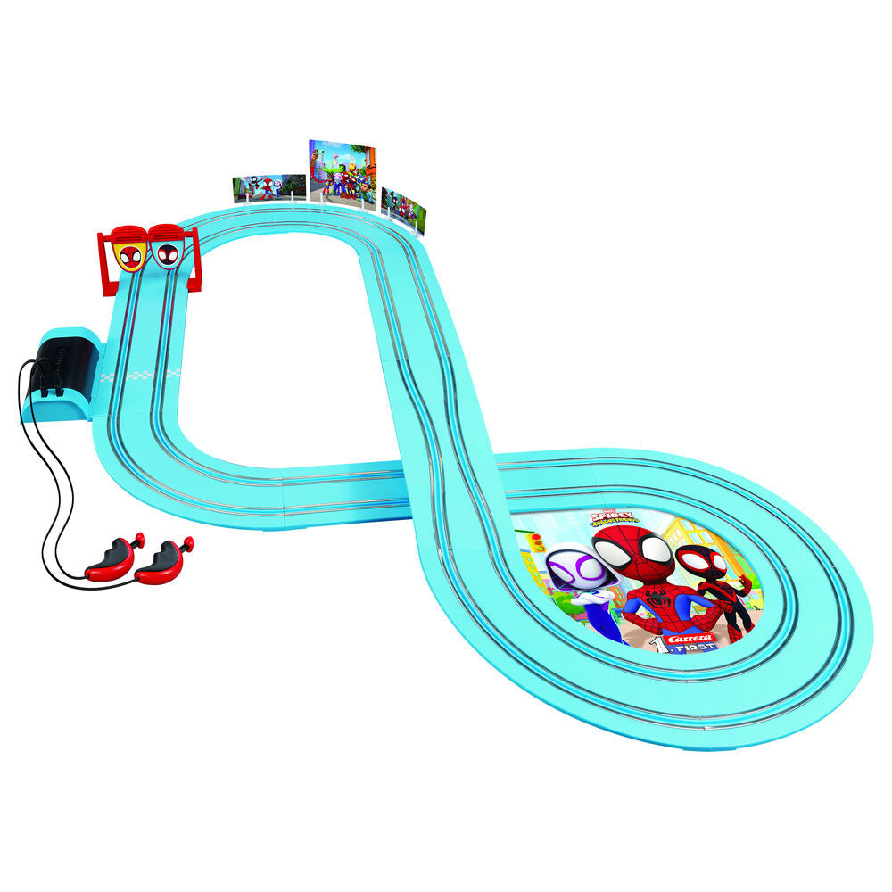 Circuito carreras Go Spidey Go Spidey and his Amazing Friends Marvel CARRERA