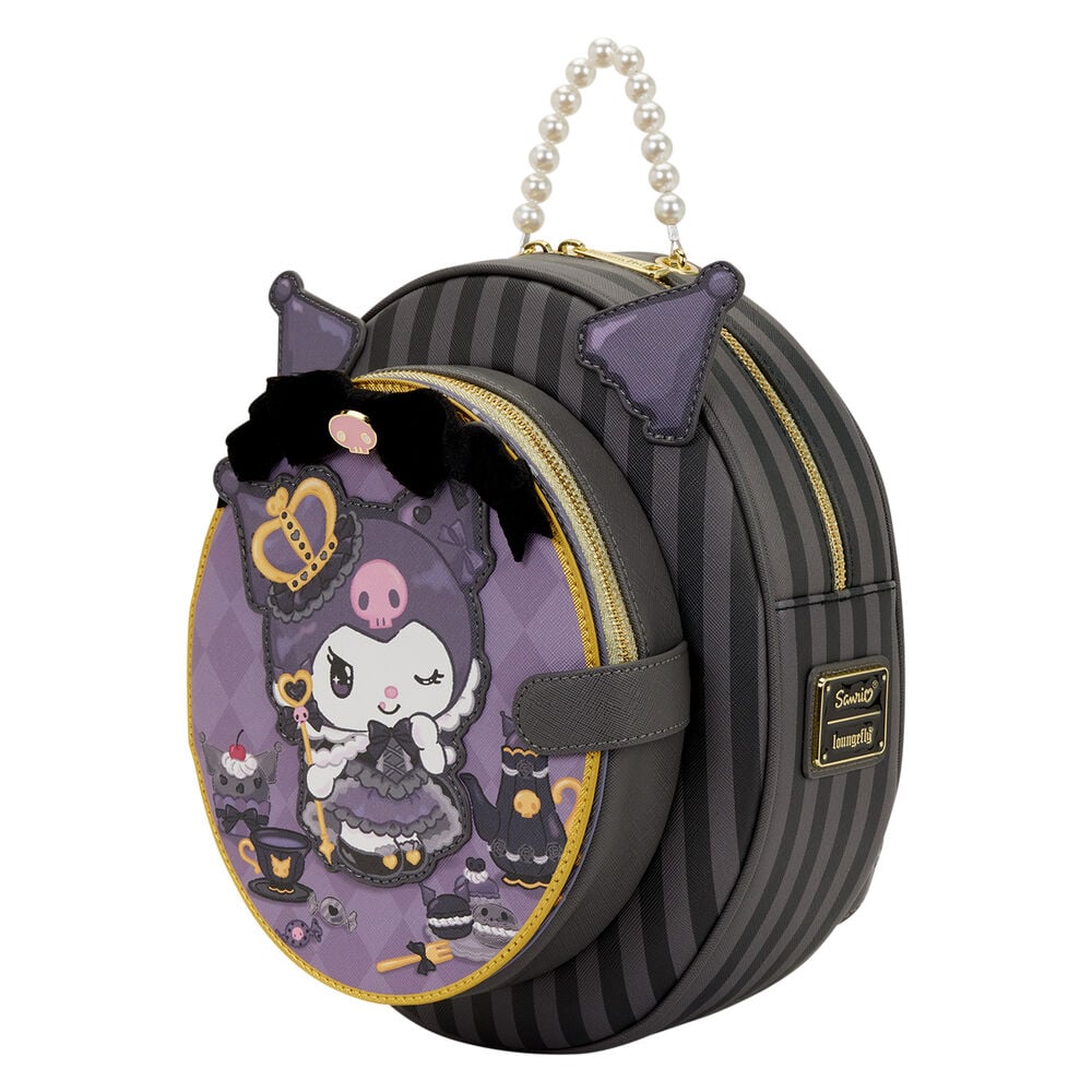 Mochila 20th Anniversary Kuromi Hello Kitty Loungefly 28cm LOUNGEFLY