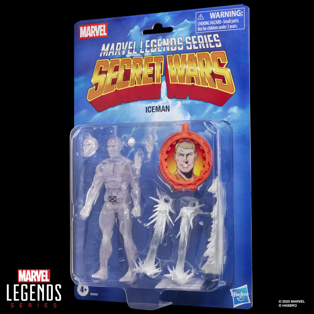 Figura Iceman Secret Wars Marvel Legends Series 15cm HASBRO
