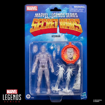 Figura Iceman Secret Wars Marvel Legends Series 15cm HASBRO