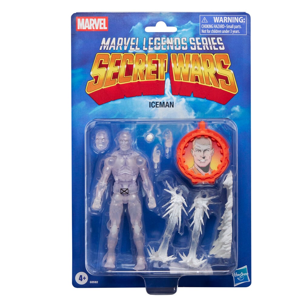 Figura Iceman Secret Wars Marvel Legends Series 15cm HASBRO