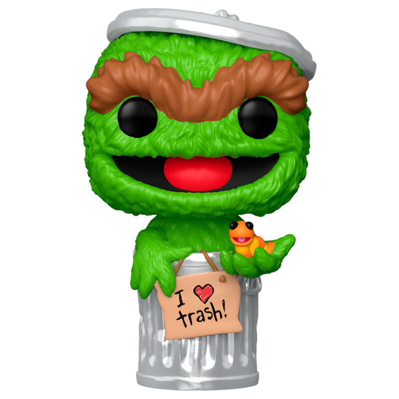 Figura POP Barrio Sesamo Oscar the Grouch FUNKO