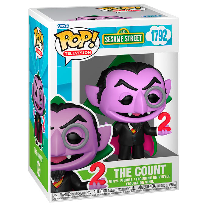 Figura POP Barrio Sesamo The Count FUNKO