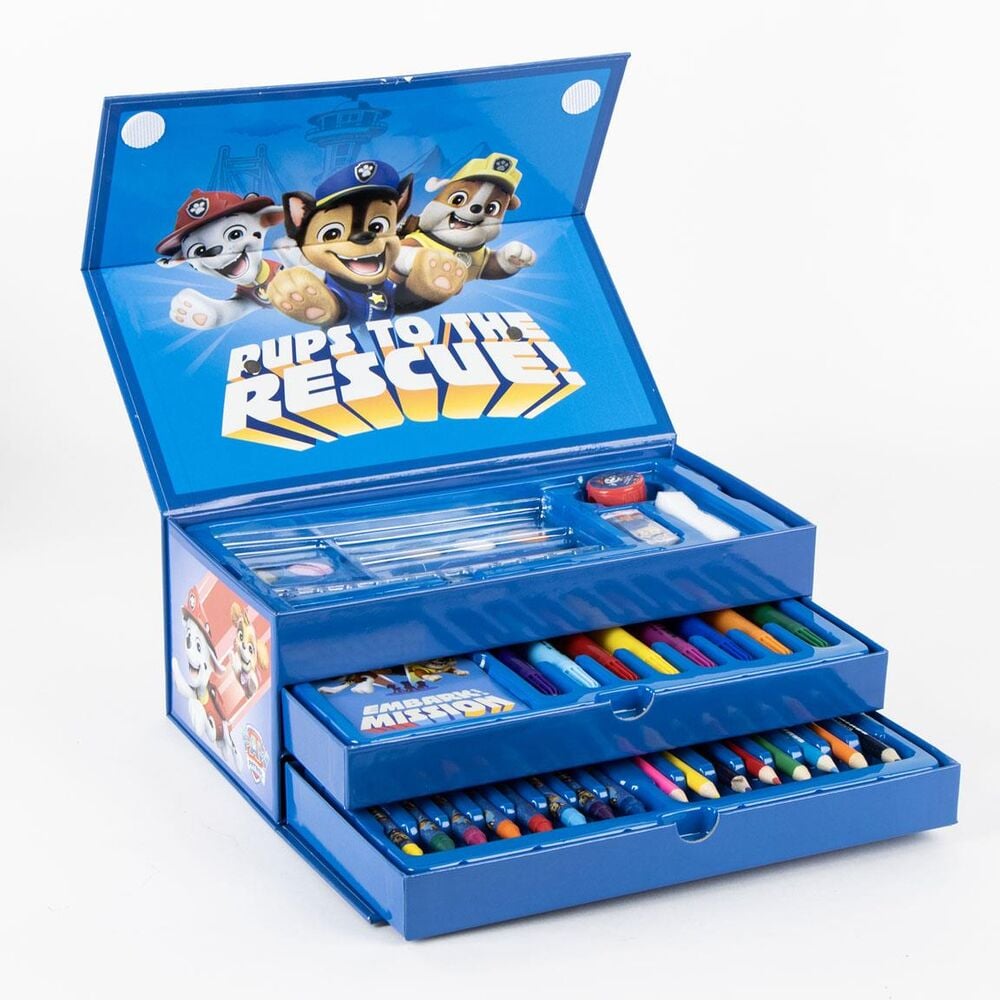 Maletin papeleria coloreable Patrulla Canina Paw Patrol CERDÁ