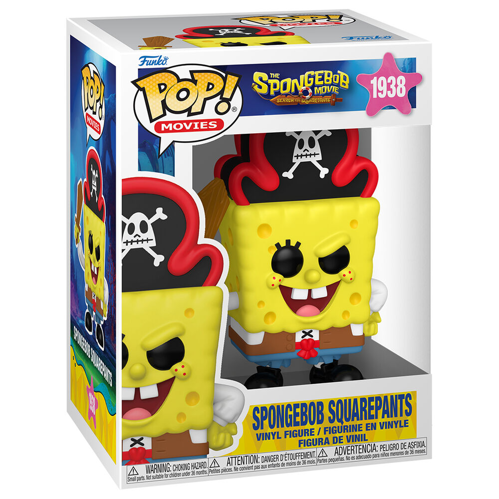 Figura POP Bob Esponja Una Nueva Aventura Pirata SpongeBob Squarepants FUNKO
