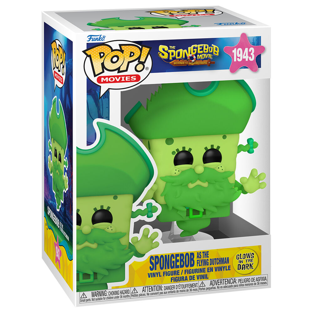 Figura POP Bob Esponja Una Nueva Aventura Pirata SpongeBob as the Flying Dutchman FUNKO