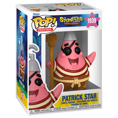 Figura POP Bob Esponja Una Nueva Aventura Pirata Patrick Star FUNKO