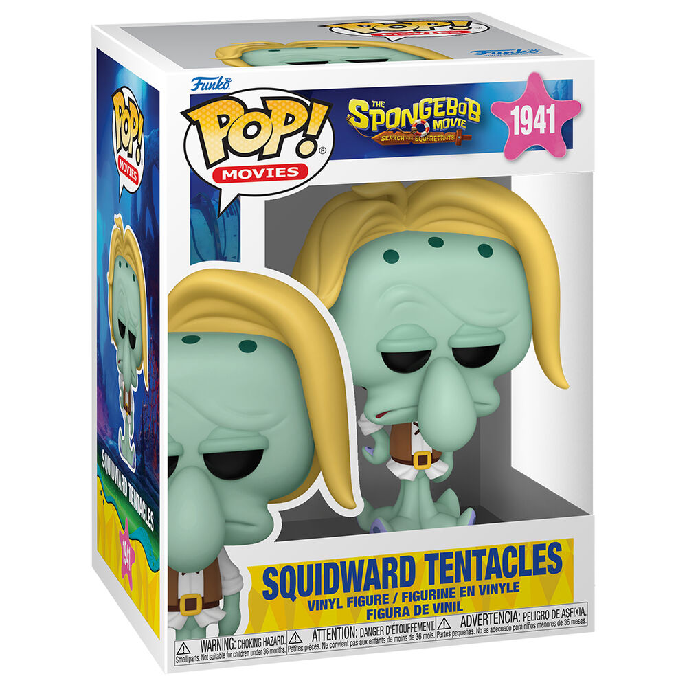 Figura POP Bob Esponja Una Nueva Aventura Pirata Squidward Tentacles FUNKO