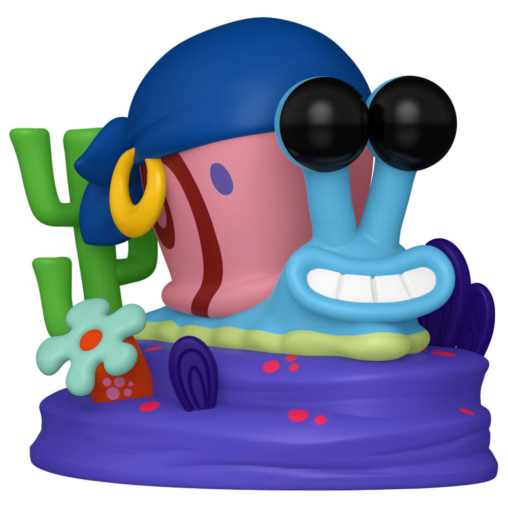 Figura POP Bob Esponja Una Nueva Aventura Pirata Gary FUNKO