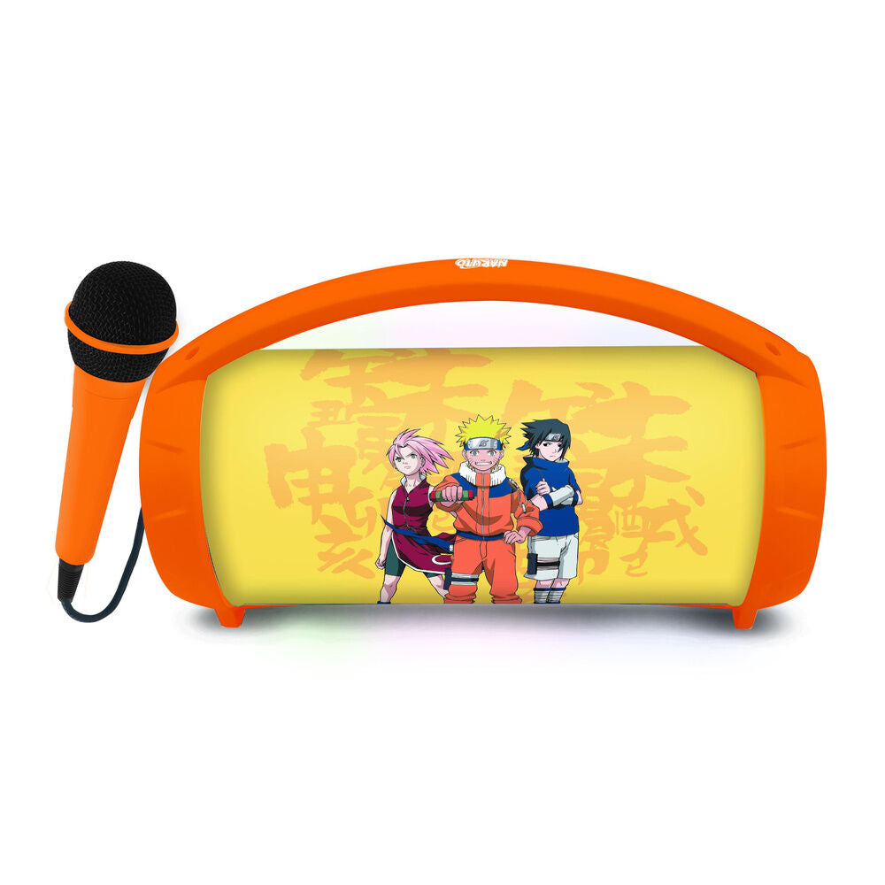 Altavoz Bluetooth Luminoso + Microfono Naruto LEXIBOOK