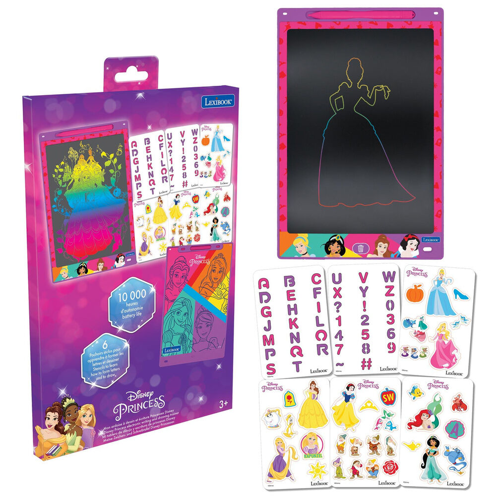 Tableta Tinta Electronica Princesas Disney LEXIBOOK