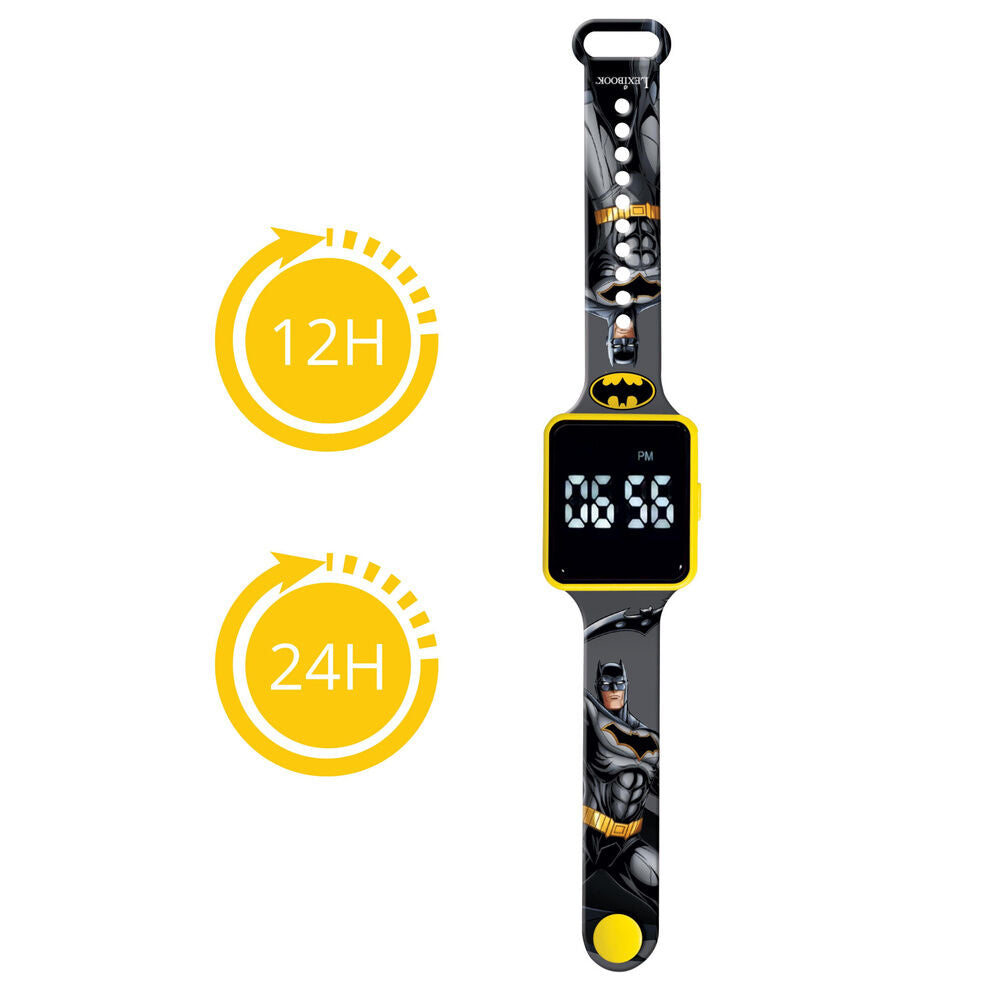 Reloj Digital LED Batman DC Comics LEXIBOOK