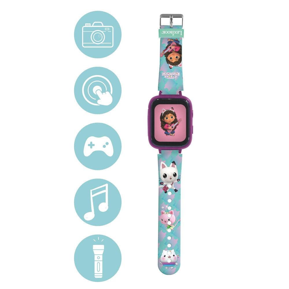 Reloj Digital con camara La Casa de Muñecas de Gabby LEXIBOOK