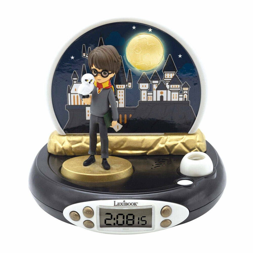 Reloj Despertador Proyector 3D Harry Potter LEXIBOOK