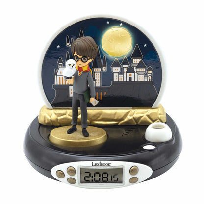 Reloj Despertador Proyector 3D Harry Potter LEXIBOOK