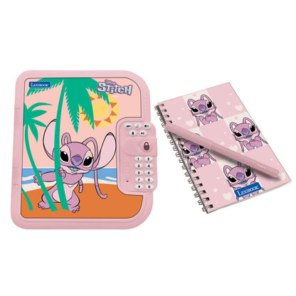 Diario Electronico Angel Stitch Disney LEXIBOOK