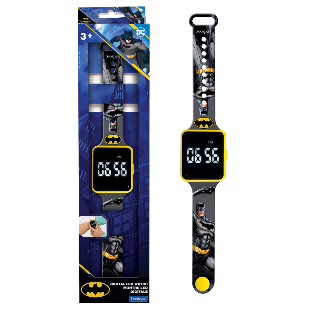 Reloj Digital LED Batman DC Comics LEXIBOOK