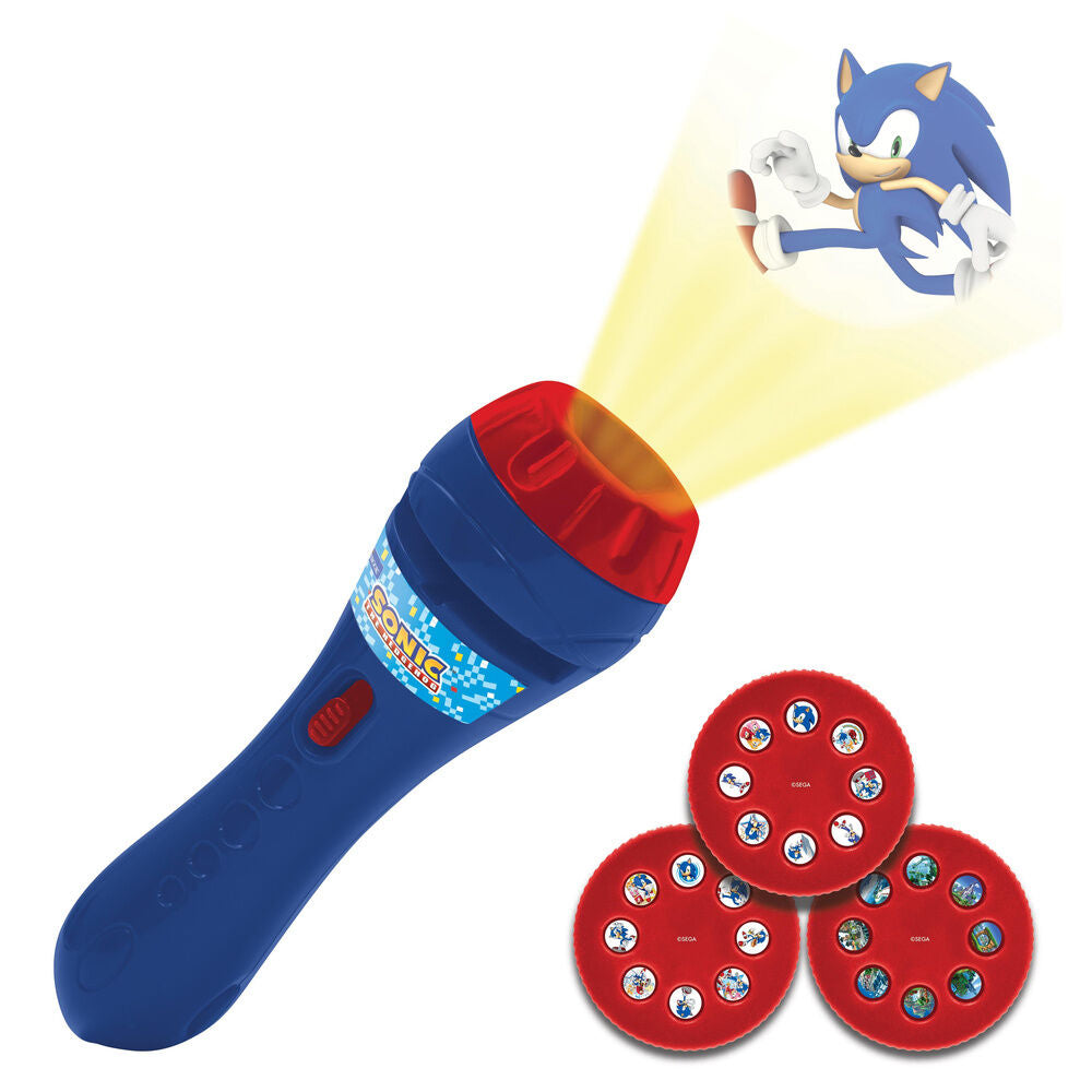 Linterna Proyector Sonic the Hedgehog LEXIBOOK