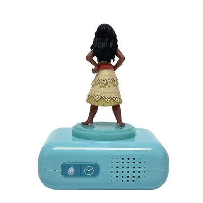 Reloj Despertador Luz Nocturna 3D Vaiana Moana Disney LEXIBOOK