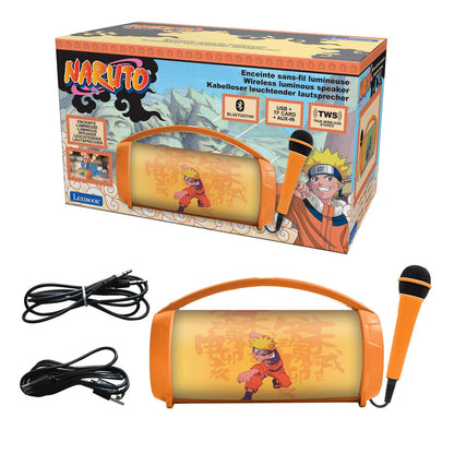 Altavoz Bluetooth Luminoso + Microfono Naruto LEXIBOOK