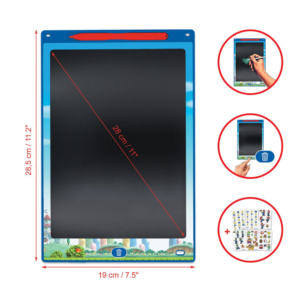 Tableta Tinta Electronica Super Mario Bros Nintendo LEXIBOOK