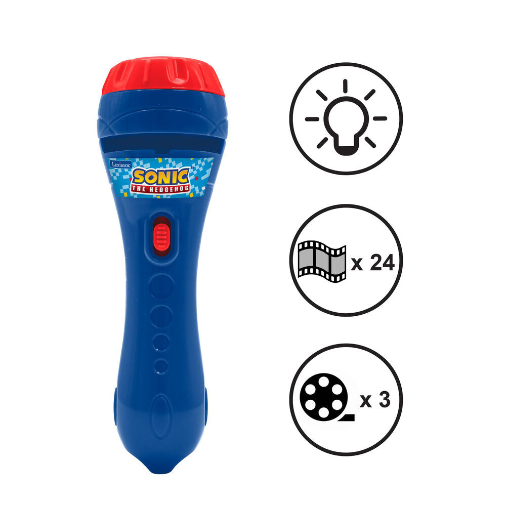 Linterna Proyector Sonic the Hedgehog LEXIBOOK