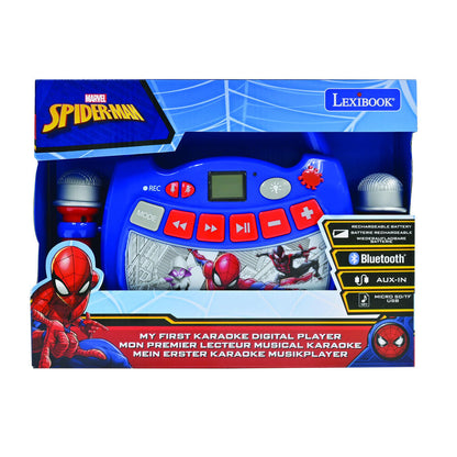 Altavoz Karaoke Bluetooth Spiderman Marvel LEXIBOOK