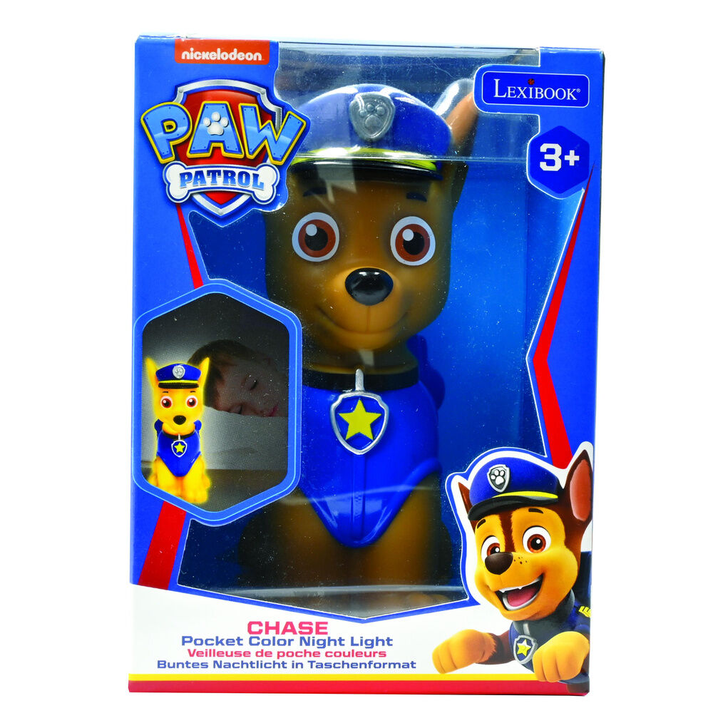 Luz Nocturna 3D Chase Patrulla Canina Paw Patrol LEXIBOOK