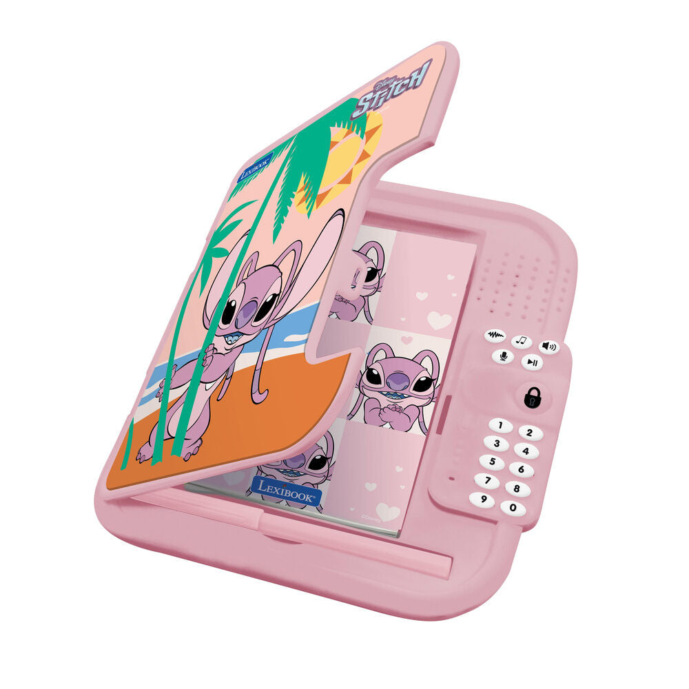 Diario Electronico Angel Stitch Disney LEXIBOOK