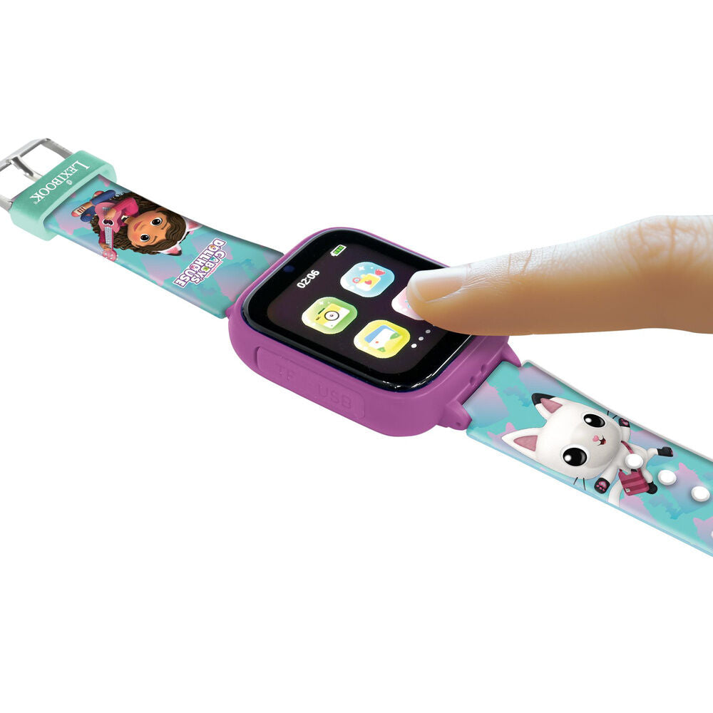 Reloj Digital con camara La Casa de Muñecas de Gabby LEXIBOOK