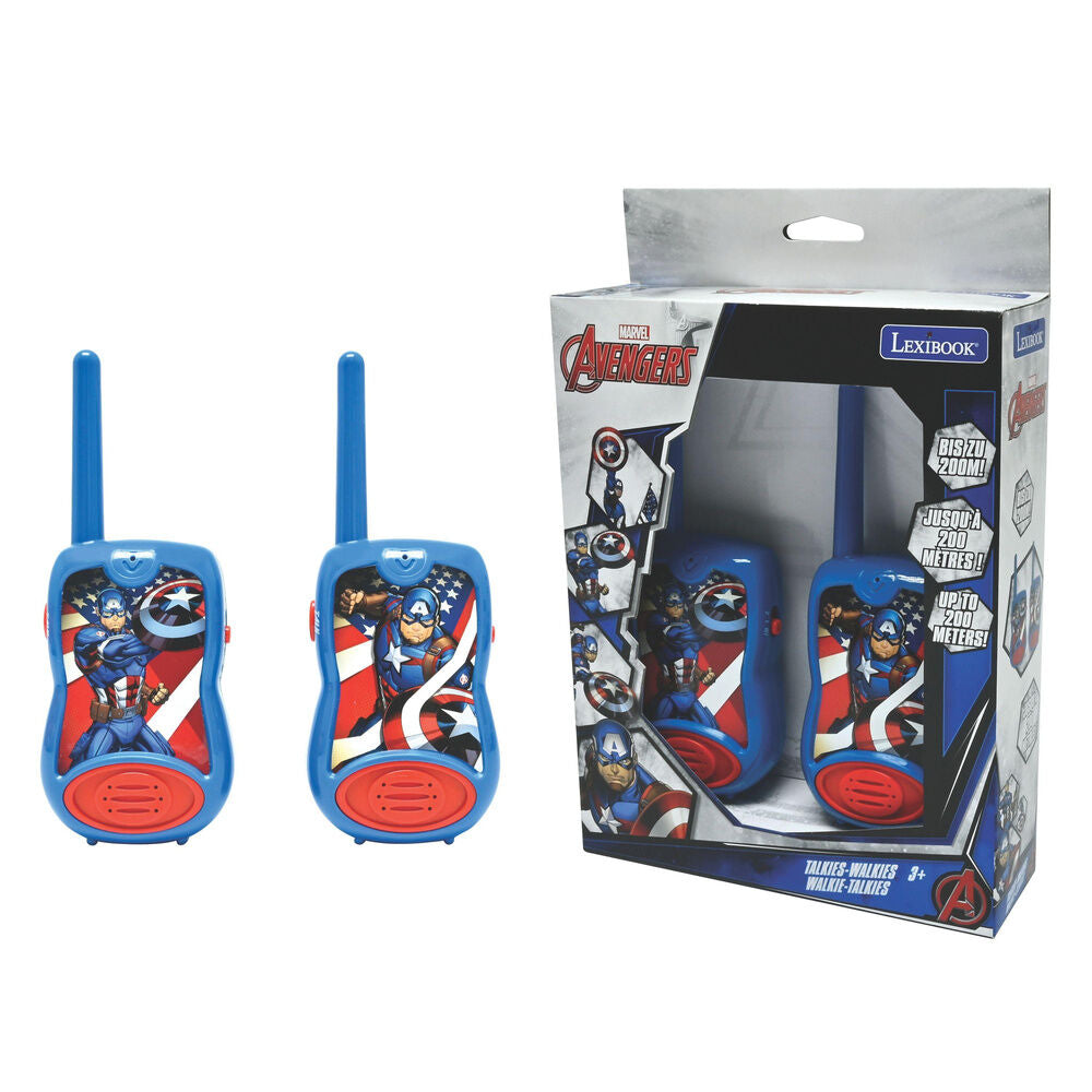 Walkie-Talkies Vengadores Avengers Marvel LEXIBOOK