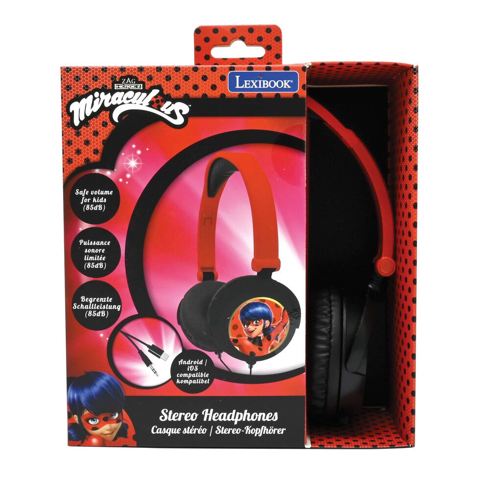 Auriculares Prodigiosa Ladybug LEXIBOOK