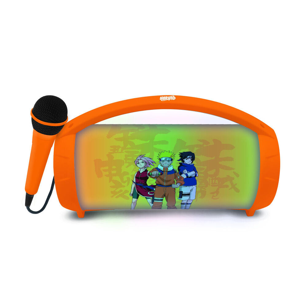 Altavoz Bluetooth Luminoso + Microfono Naruto LEXIBOOK