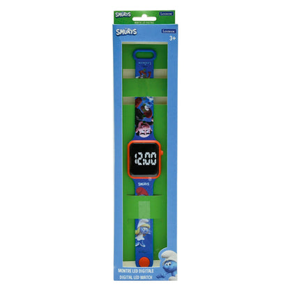 Reloj Digital LED Pitufos LEXIBOOK