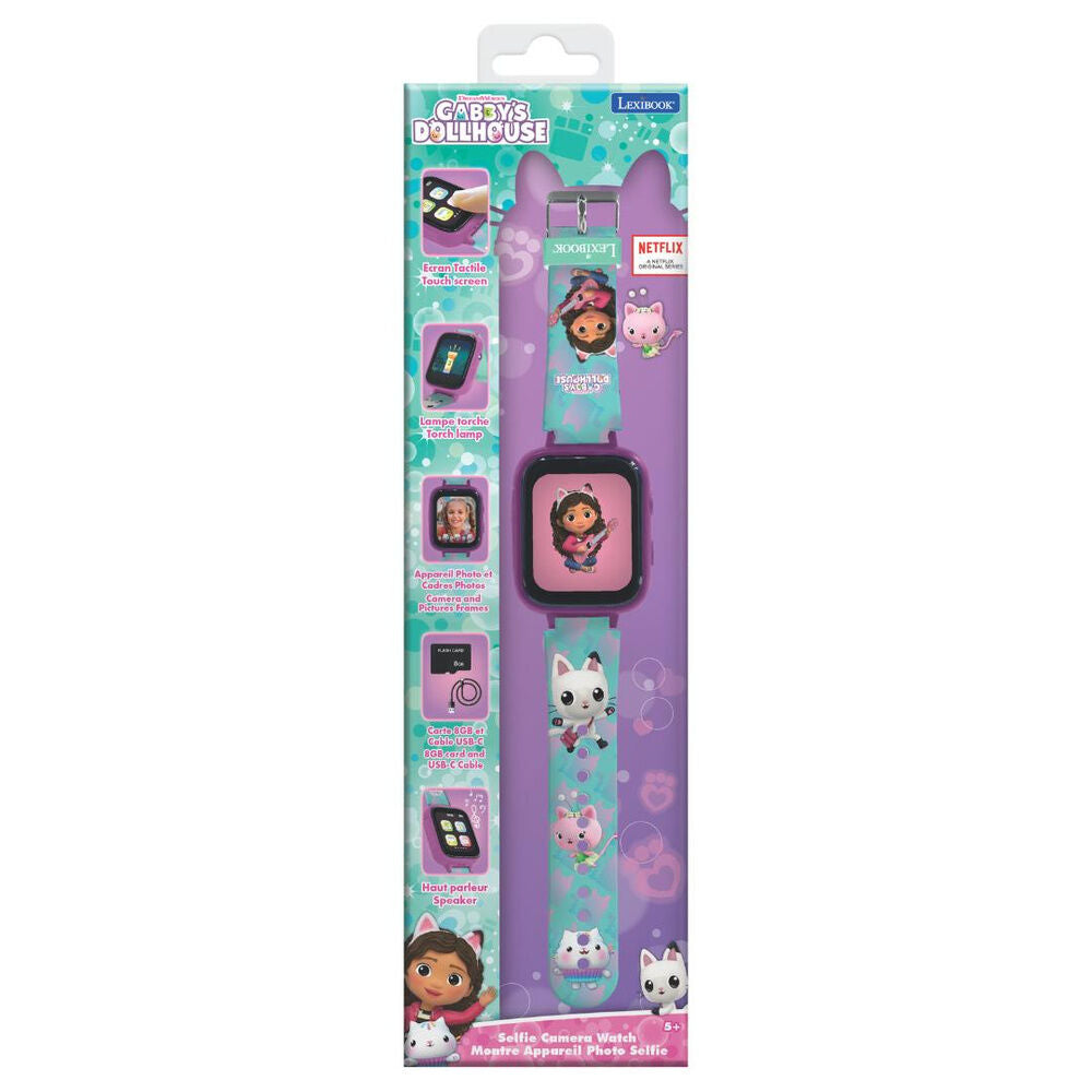 Reloj Digital con camara La Casa de Muñecas de Gabby LEXIBOOK