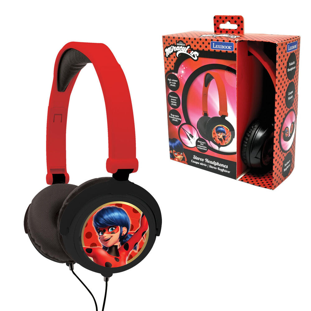 Auriculares Prodigiosa Ladybug LEXIBOOK