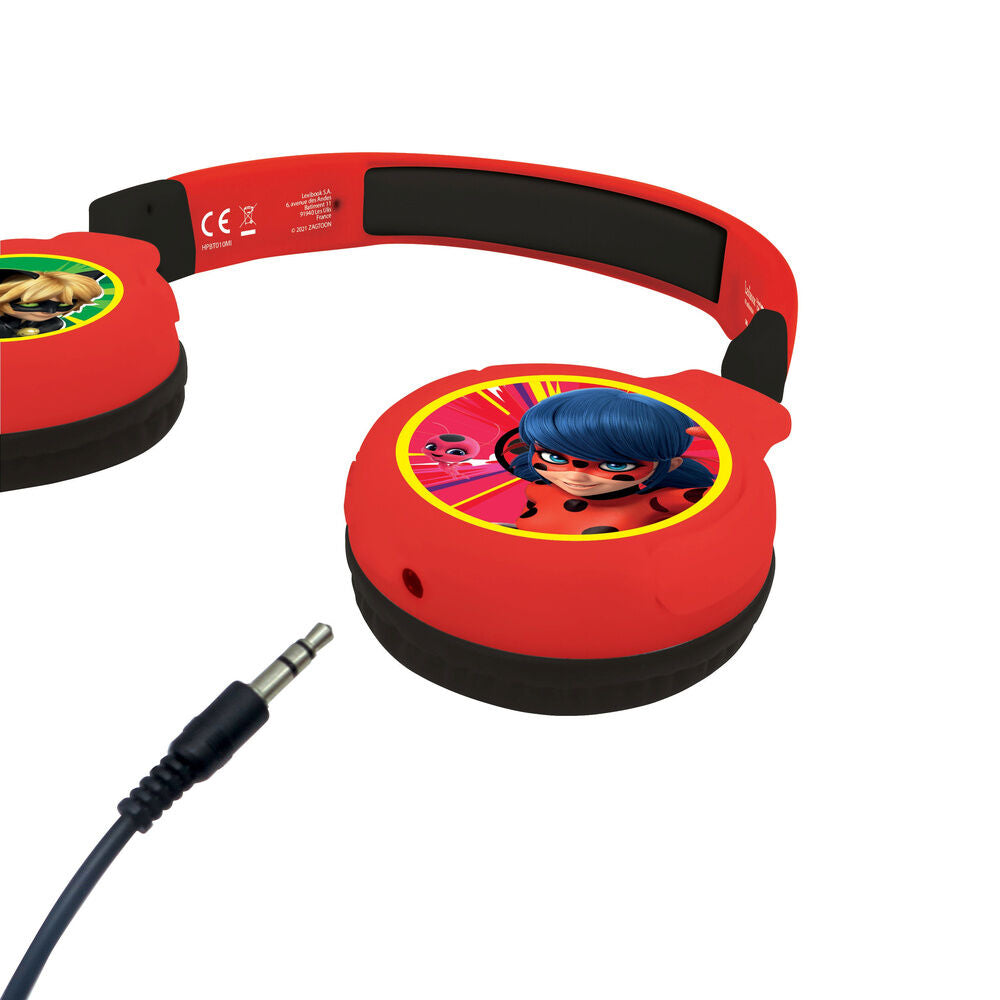 Auriculares plegables Prodigiosa Ladybug LEXIBOOK