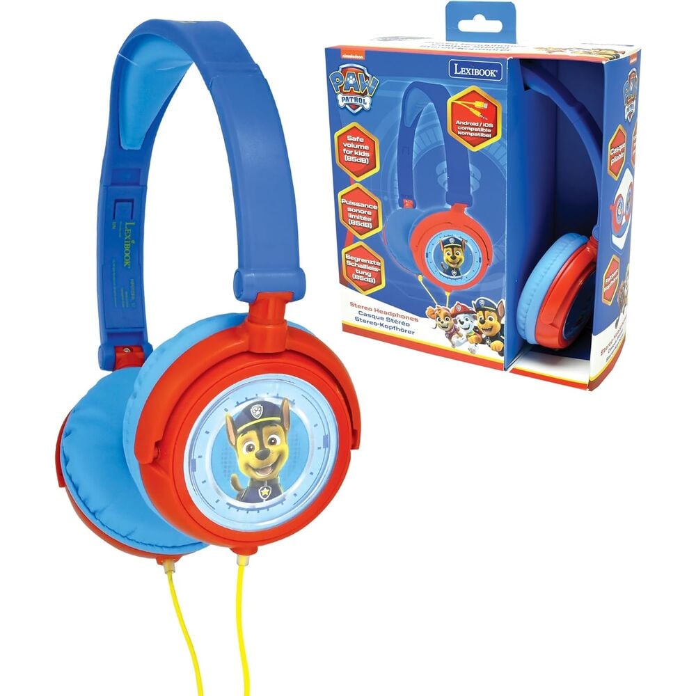 Auriculares Patrulla Canina Paw Patrol LEXIBOOK