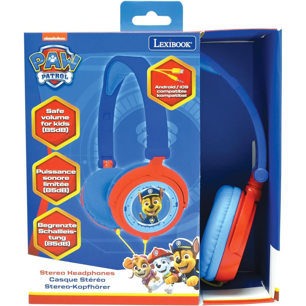 Auriculares Patrulla Canina Paw Patrol LEXIBOOK