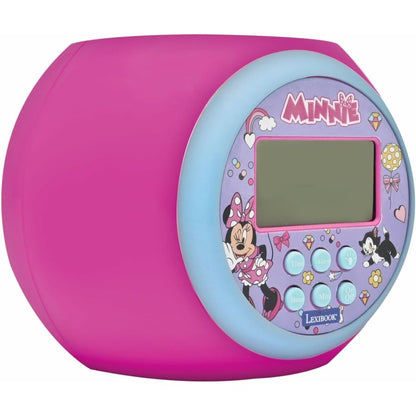 Reloj Despertador Proyector Minnie Disney LEXIBOOK
