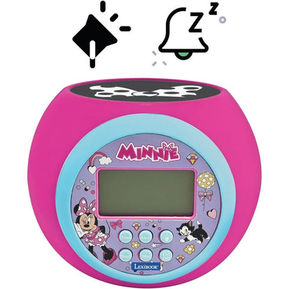 Reloj Despertador Proyector Minnie Disney LEXIBOOK