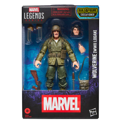 Figura Wolverine WWII Logan Marvel Legends Series 15cm HASBRO