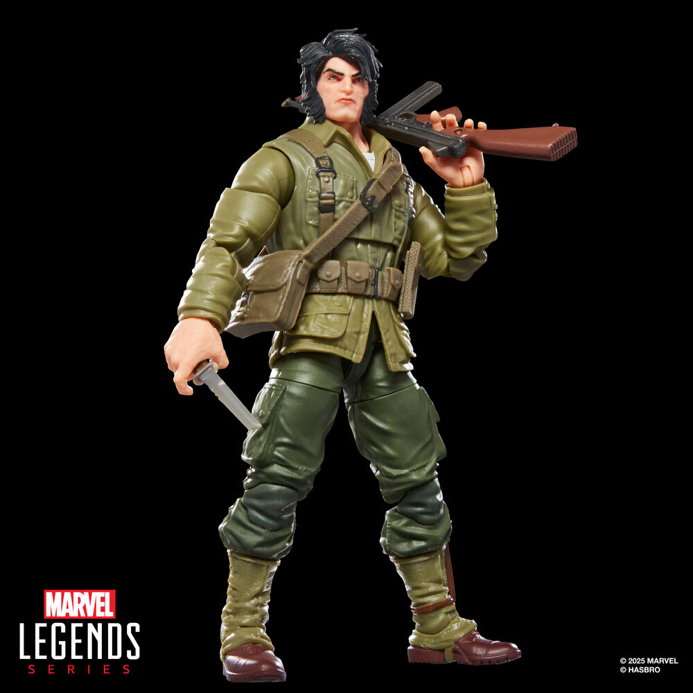 Figura Wolverine WWII Logan Marvel Legends Series 15cm HASBRO